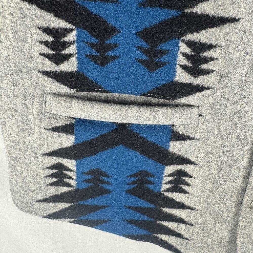 Vintage Pendleton Westernwear Wool Vest Aztec Southwestern Mens 40 Lined USA - Picture 8 of 11